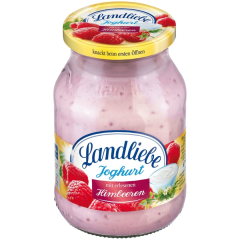 Landliebe Joghurt mit Himbeeren