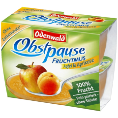 Odenwald Obstpause Fruchtmus Apfel & Aprikose