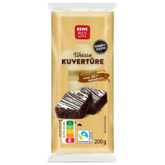 REWE Beste Wahl Weiße Schokoladen-Kuvertüre