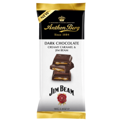 Anthon Berg Dark Chocolate Creamy Caramel & Jim Beam