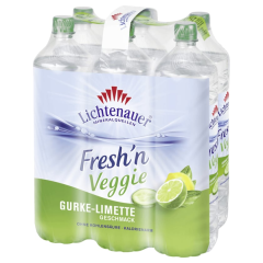 Lichtenauer Mineralwasser Fresh'n Veggie Gurke-Limette