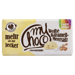 Mychoco Schokolade Weiße Karamell-Meersalz