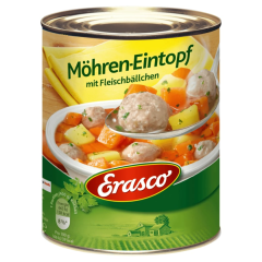 Erasco Möhren Eintopf mit Fleischbällchen