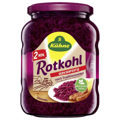 Kühne Rotkohl Servierfertig