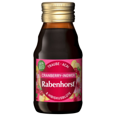 Rabenhorst Bio Cranberry-Ingwer Traube - Acai & Hibiskusblüte