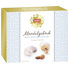 REWE Feine Welt Mandelgebäck mit ganzen Mandeln