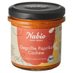 Nabio Bio Gegrillte Paprika Cashew Aufstrich