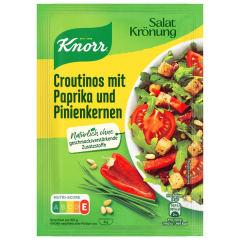 Knorr Salatkrönung Croutinos mit Paprika & Pinienkernen