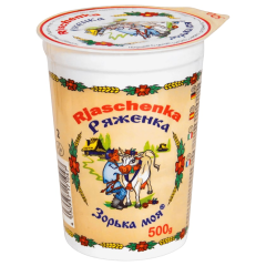 Rjaschenka Joghurt mit Karamellsirup