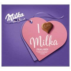 Milka Pralinés Erdbeercrème