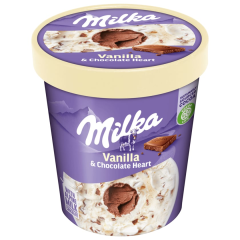 Milka Vanilla & Chocolate Heart