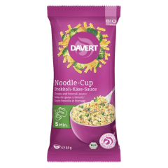 Davert Bio Noodle-Cup Brokkoli-Käse-Sauce