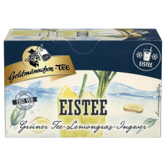 Goldmännchen-Tee Eistee Grüner Tee Lemongras Ingwer