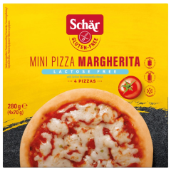 Schär 4 Mini Pizzas Margherita glutenfrei laktosefrei