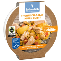 Followfish Thunfisch-Salat Indian Curry