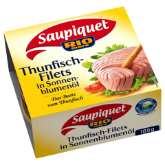 Saupiquet Thunfisch-Filets in Sonnenblumenöl