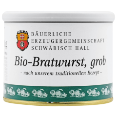 Bäuerliche Erzeugergemeinschaft Schwäbisch Hall Bio-Bratwurst grob