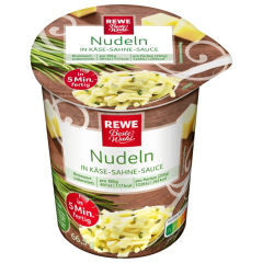 REWE Beste Wahl Nudeln in Käse-Sahne-Sauce