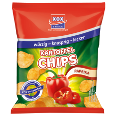 XOX Snack Kartoffelchips Paprika