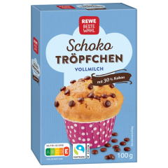 REWE Beste Wahl Schoko Tröpfchen Vollmilch