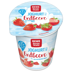 REWE Beste Wahl Fruchtjoghurt mild Erdbeere