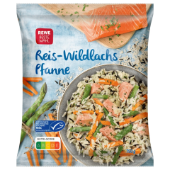 REWE Beste Wahl Reis-Wildlachs-Pfanne