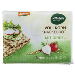 Naturata Bio Demeter Vollkorn Knäckebrot mit Dinkel