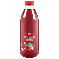 REWE Beste Wahl Apfel Himbeer Hibiskus Saft