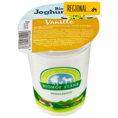 Biohof Stähr Bio Joghurt Vanille