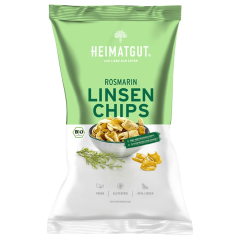 Heimatgut Bio Linsen Chips Rosmarin