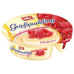 Müller Grießpudding Himbeere