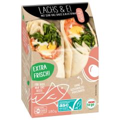 REWE to go Wrap Lachs & Ei