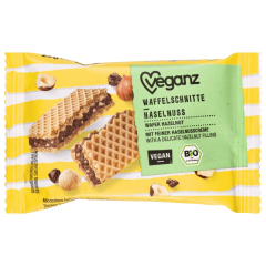 Veganz Bio Waffelschnitte Haselnuss vegan