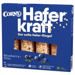 Corny Haferkraft blueberry-chia vegan 4x35g,