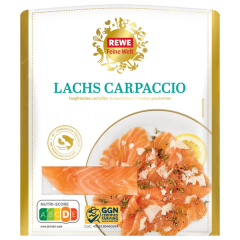 REWE Feine Welt Lachs-Carpaccio mit Parmesan