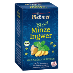 Meßmer Bio Tee Minze Ingwer