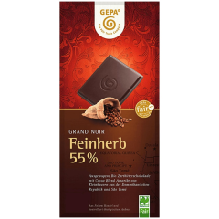 Gepa Bio Schokolade Grand Noir feinherb 55%