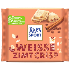 Ritter Sport Weisse Zimt Crisp