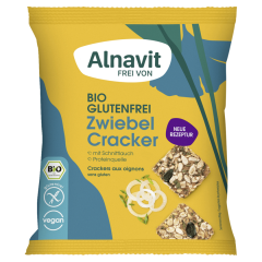 Alnavit Bio Zwiebel Cracker mit Hanf & Chia