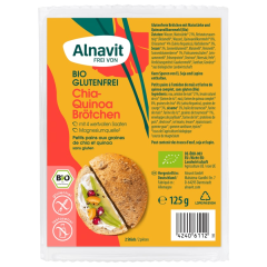 Alnavit Bio Chia-Quinoa Brötchen glutenfrei