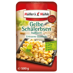 Müller's Mühle Halbe Gelbe Schälerbsen