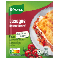 Knorr Fix Lasagne Unsere Beste