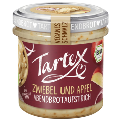 Tartex Bio Veganes Schmalz Zwiebel und Apfel