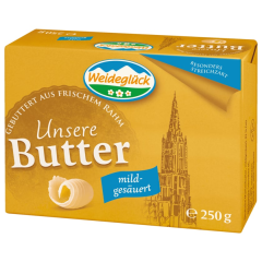 Weideglück Markenbutter mild gesäuert