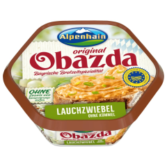 Alpenhain Obazda mit Lauchzwiebeln