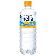 Hella Mineralwasser mit Orange