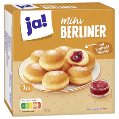 ja! Mini-Berliner 9 Stück