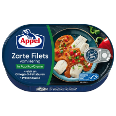 Appel Zarte Filets vom Hering in Paprika-Creme