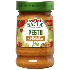 Saclà Bio Pesto Kurkuma & Kandierter Ingwer