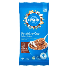 Davert Bio Porridge Cup Kokos-Kakao